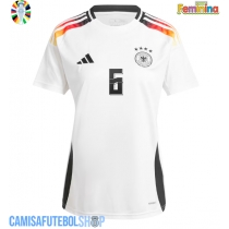 Camisa de time de futebol Alemanha Joshua Kimmich #6 Replicas 1º Equipamento Feminina Europeu 2024 Manga Curta